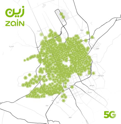 تغطية شبكة زين: تقدم أفضل خدمات الاتصالات في المنطقة